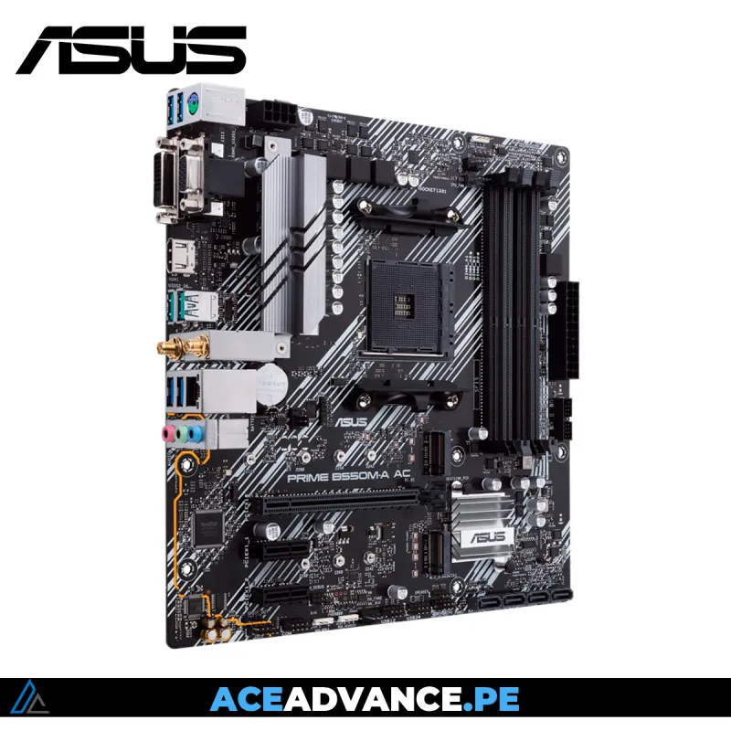 MBB ASUS AMD AM4 B550M-A AC WIFI BT AURA SYNC — imagen 3