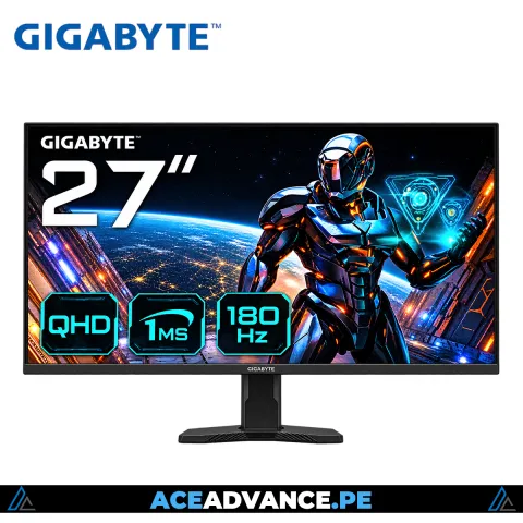 MONITOR GAMING GIGABYTE GS27QA 27’ 2K 180HZ 1MS