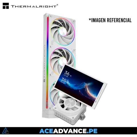 REFRIGERACION LIQUIDA THERMALRIGHT DYNAMIC VISION WHITE PRO 360 ARGB 