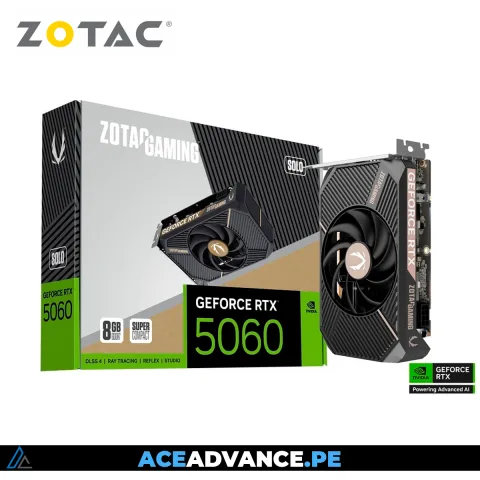 TARJETA DE VIDEO ZOTAC  RTX 5060 8GB GDDR7