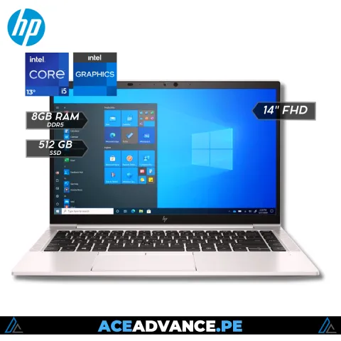 LAPTOP HP PROBOOK 440 G10 CORE I5-1334U/8GB/SSD512GB/FREE/14/ 9S622LS