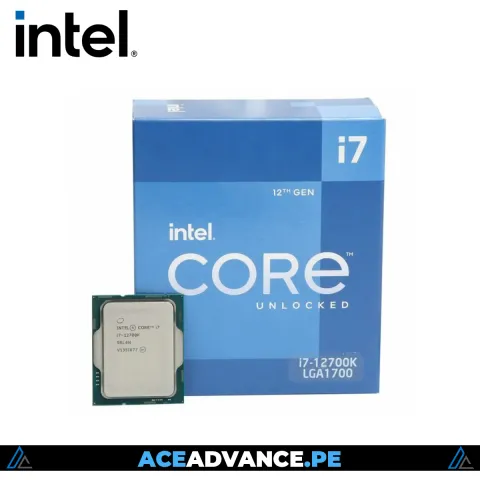 PROCESADOR INTEL I7 12700K 12N / 20H