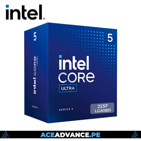 PROCESADOR INTEL CORE ULTRA 5 225F 