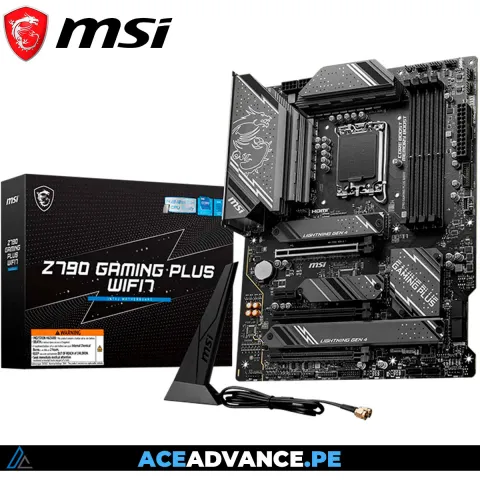 PLACA MADRE MSI Z790 GAMING PLUS WIFI7 DDR5 ATX