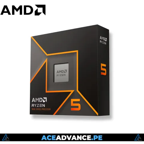 PROCESADOR RYZEN 5 9600X 6N/12H 32MB TDP65W 5.4GHZ