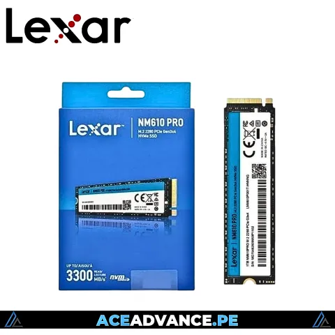 DISCO SOLIDO M.2 NVME 1TB 3300MBS LEXAR