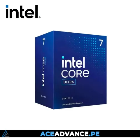 PROCESADOR INTEL CORE ULTRA 7 265K 30MB 20N/20H LGA1851