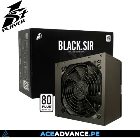 FUENTE DE PODER, 1ST PLAYER, PS-600BS, 600W 80 PLUS