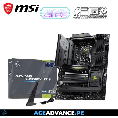 PLACA MADRE MAG Z890 TOMAHAWK WIFI II 1851 ATX PCI5.0