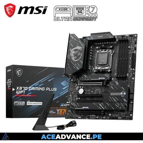 PLACA MADRE X870 MSI GAMING PLUS ATX DDR5 WIFI7
