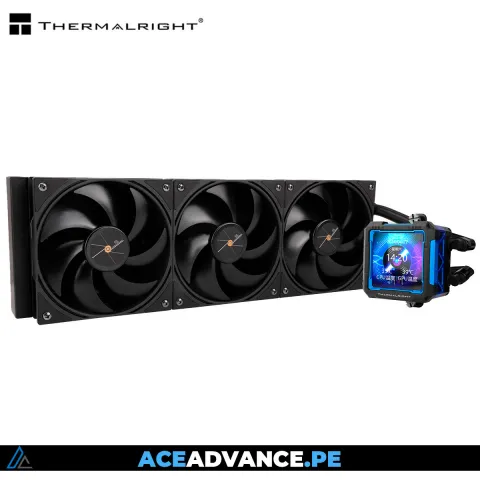 REFRIGERACIÓN LIQUIDA THERMALRIGHT FROZEN WARFRAME 360 PRO BLACK C/PANTALLA LCD