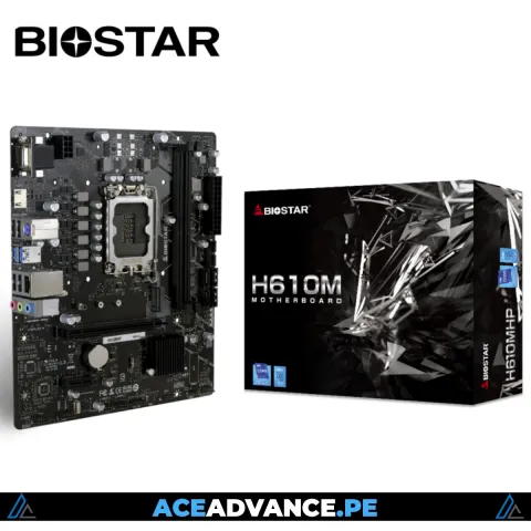 PLACA MADRE H610M DDR4 BIOSTAR LGA 1700