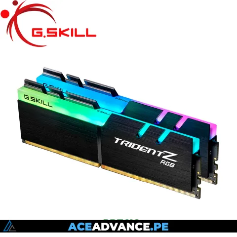 MEMORIA RAM DDR4 G.SKILL TRIDENT Z RGB P 16GB (8X2GB) 3200