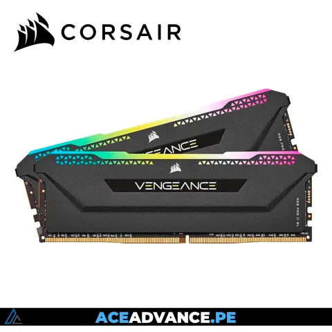 MEMORIA RAM DDR4 CORSAIR VENGEANCE RGB PRO 16GB (8X2GB) 3200