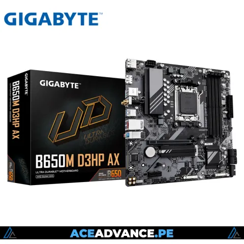 MBB, GIGABYTE, AMD AM5 B650M GIGABYTE D3HP AX WIFI