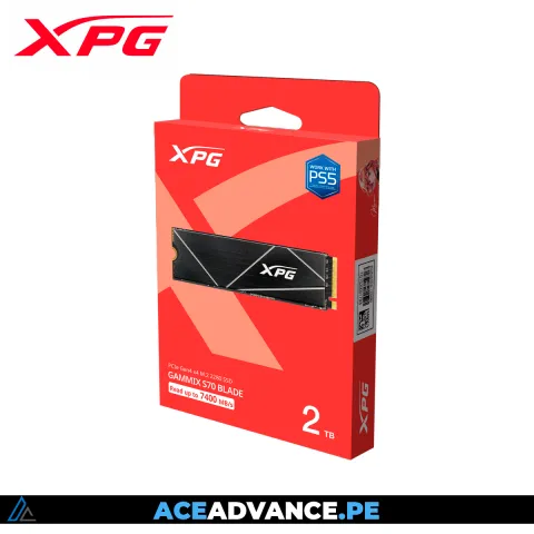 DISCO SOLIDO NVME 2TB XPG GAMMIX S70 BLADE M.2 7400MBS