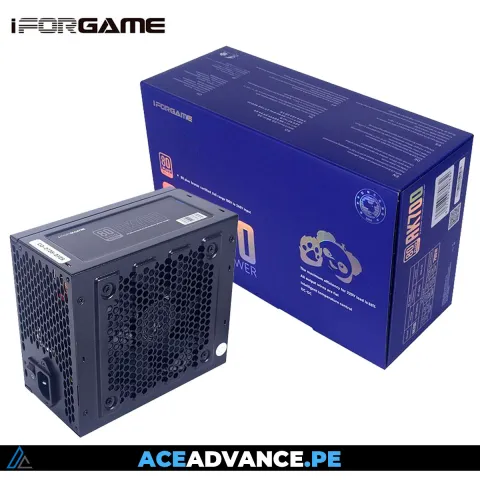 FUENTE DE PODER, IFORGAME, AK700 700W 80P + BRONCE