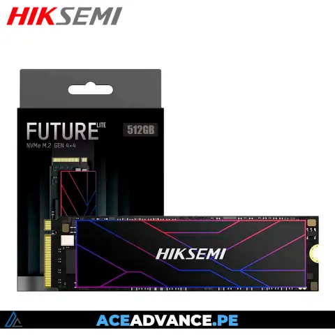 DISCO SOLIDO M.2 HIKSEMI FUTURE LITE 512GB PCIE 4.0 7100MB/S