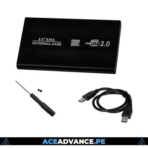 CASE EXTERNO ADAPTADOR HDD SSD 2.5