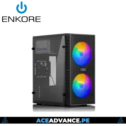 CASE ENKORE KINGDON 3 FAN ARGB MESH