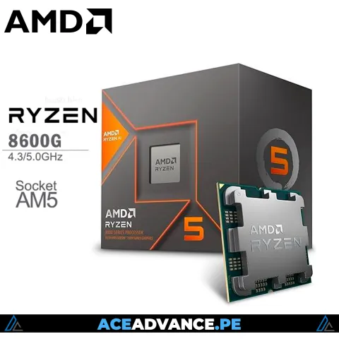 PROCESADOR RYZEN 5 8600G 6N/12H 