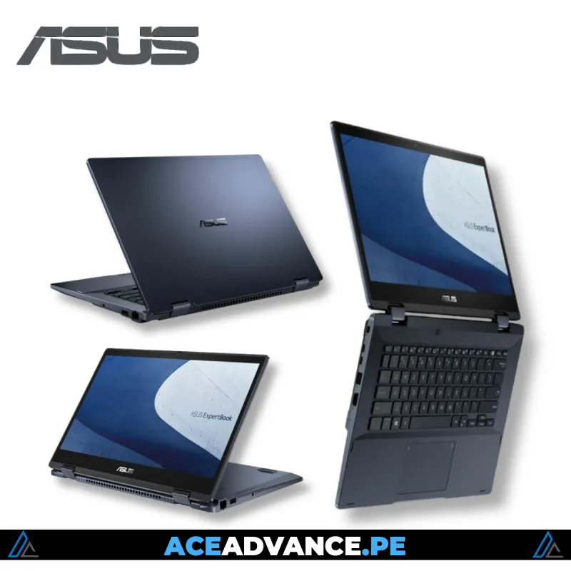 LAPTOP ASUS EXPERTBOOK B3 FLIP B3402FBA-XH53T 2-IN-1 - CORE i5-1235U 256GB SSD 16GB 14" FHD TACTIL WIN11 Pro STAR BLACK — imagen 2