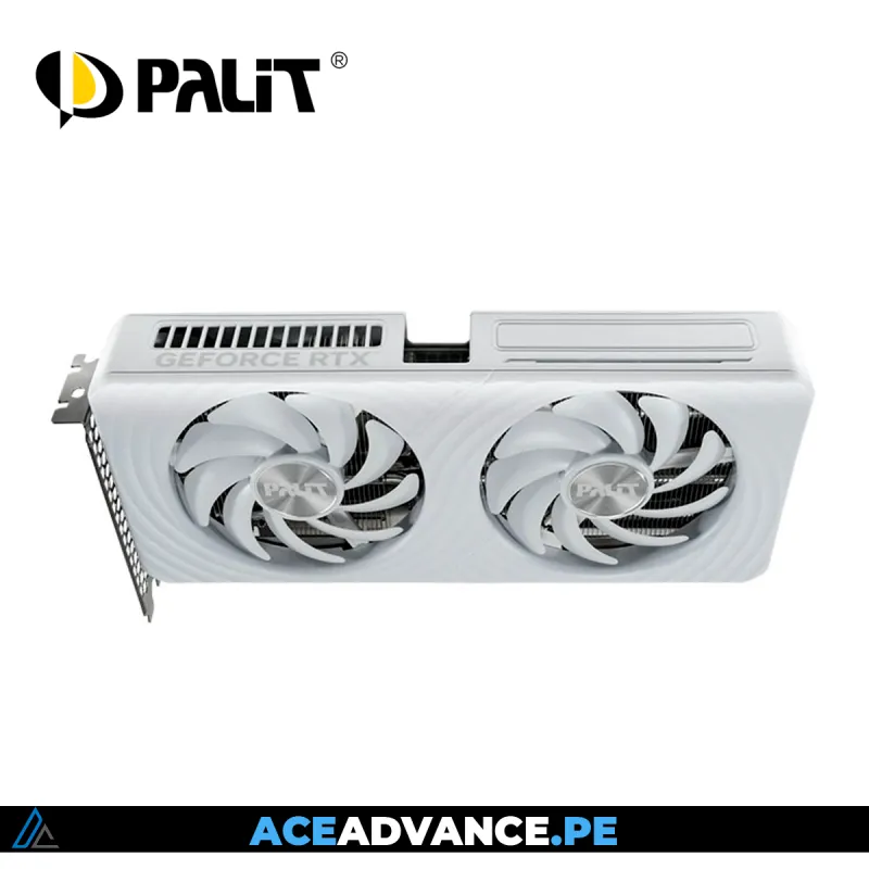 TARJETA DE VIDEO PALIT INFINITY 2 RTX5060 8GB OC GDDR7 128BIT 3-DP HDMI WHITE — imagen 2