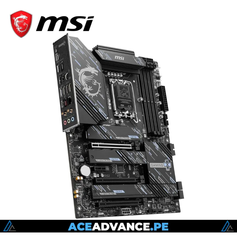 PLACA MADRE MSI Z890 GAMING PLUS WIFI7 DDR5 ATX — imagen 3