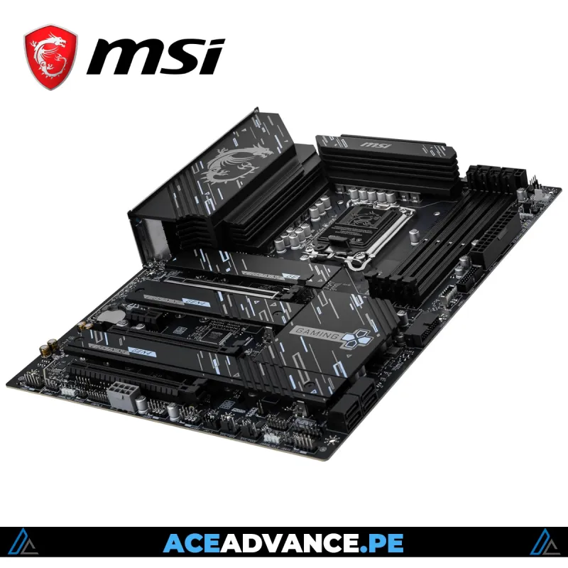PLACA MADRE MSI Z890 GAMING PLUS WIFI7 DDR5 ATX — imagen 4