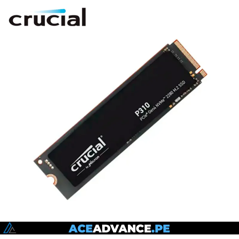 DISCO SOLIDO M.2 NVME P310 512GB CRUCIAL 2280 M.2 GEN 4 6600MBS — imagen 6