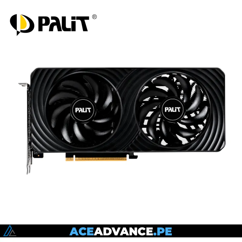 TARJETA DE VIDEO PALIT DUAL RTX5050 OC 8GB GDDR6 128 BITS CUDA 2560 — imagen 2