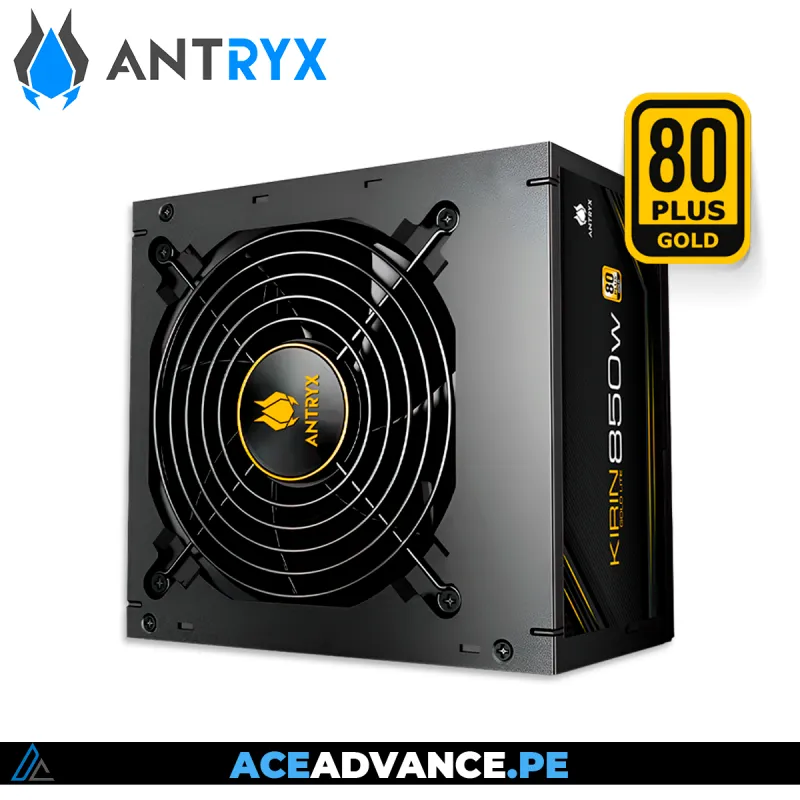 FUENTE DE PODER ANTRYX 850W KIRIN GOLD LITE 80+ GOLD  — imagen 2