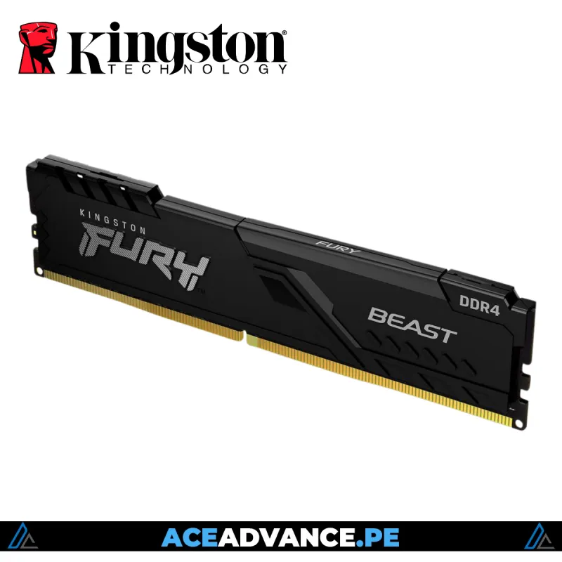 MEMORIA RAM 8GB DDR4 3200MHZ KINGSTON FURY CL16 — imagen 2