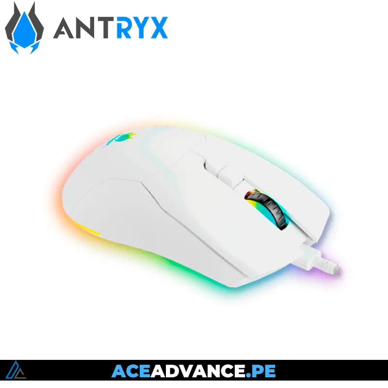 KIT GAMING AUDIFONO + TECLADO + MOUSE ANTRYX GC-3100 X3 WHITE, RED SWITCH — imagen 3