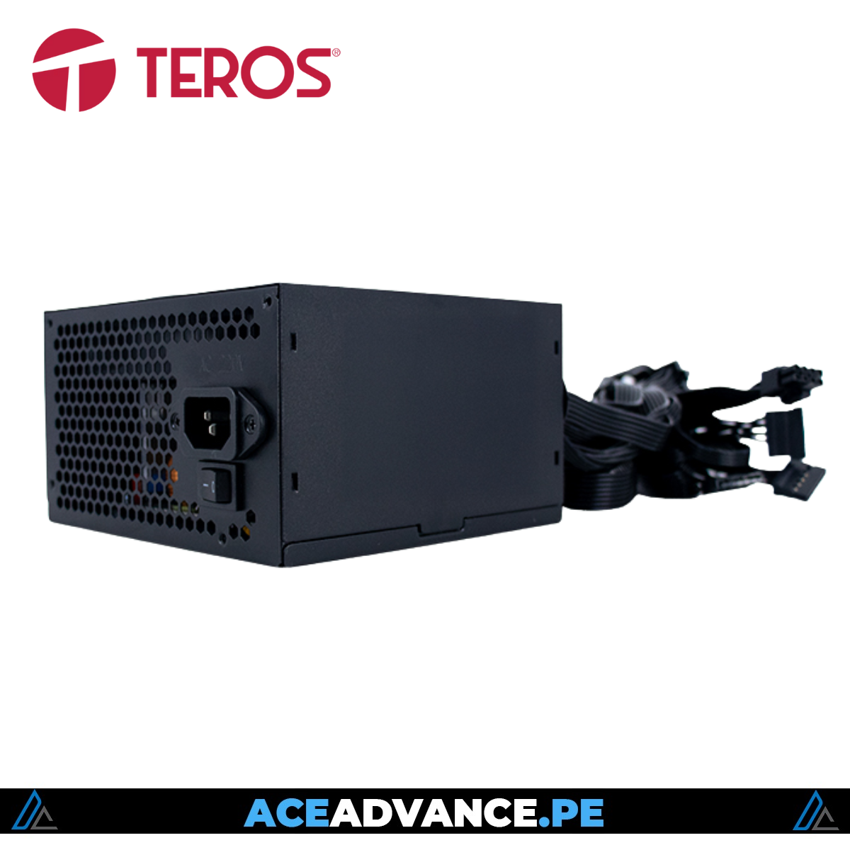 FUENTE TEROS 600W CERTIFICADA 80P+ BRONZE