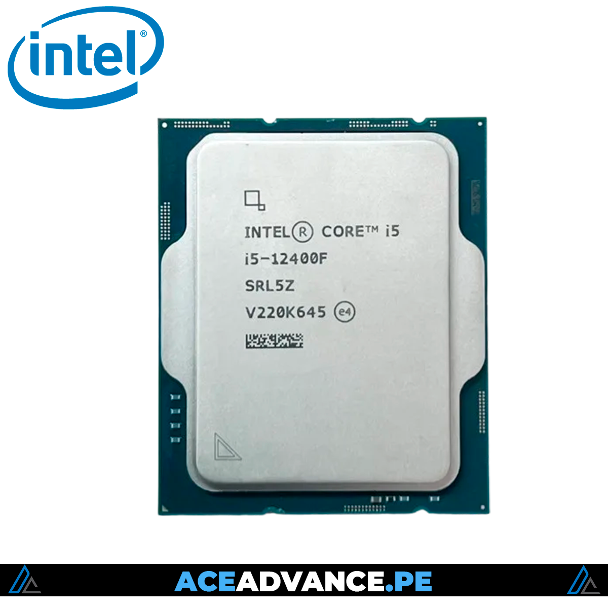 PROCESADOR INTEL CORE I5 12400F 6N/12H BULK