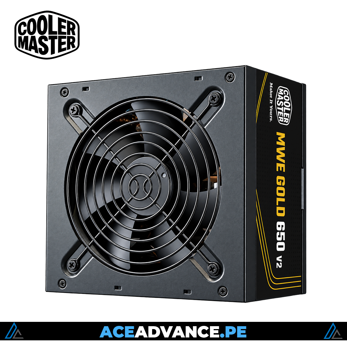 FUENTE DE PODER 650W COOLER MASTER V3 80P + GOLD — imagen 3
