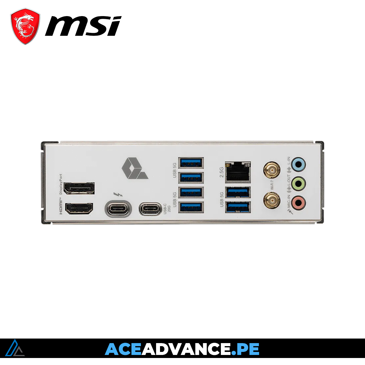 PLACA MADRE MSI PRO Z890-S WIFI WHITE, DDR5, LGA 1851 — imagen 5