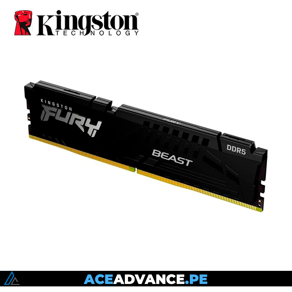 MEMORIA RAM 16GB DDR5  KINGSTON FURY BEAST 