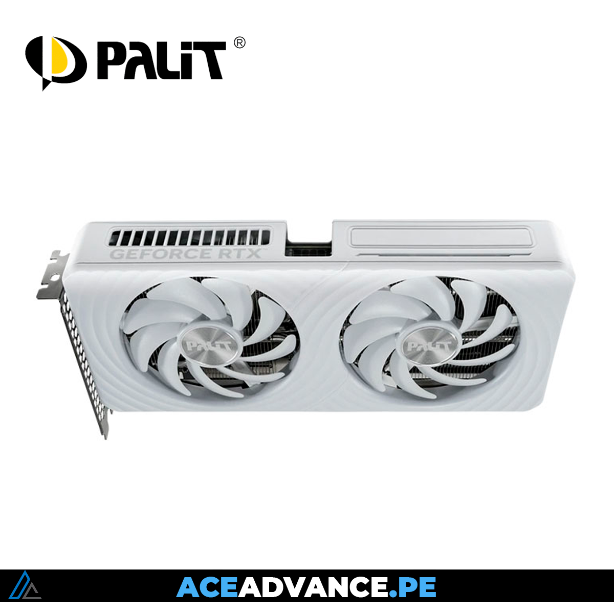 TARJETA DE VIDEO PALIT INFINITY 2 RTX5060 8GB OC GDDR7 128BIT 3-DP HDMI WHITE