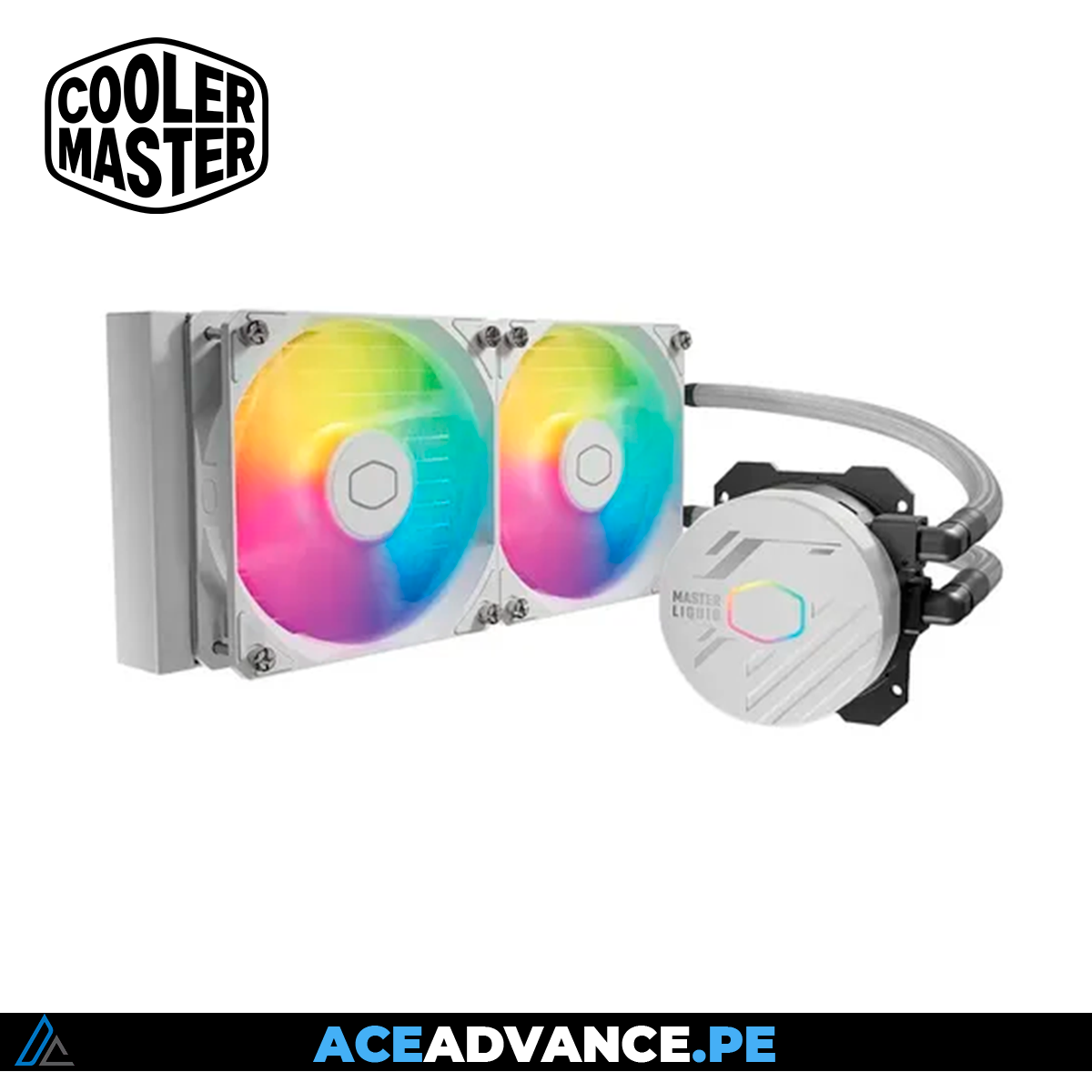 REFRIGERACION LIQUIDA COOLER MASTER MASTERLQUID 240L CORE WHITE