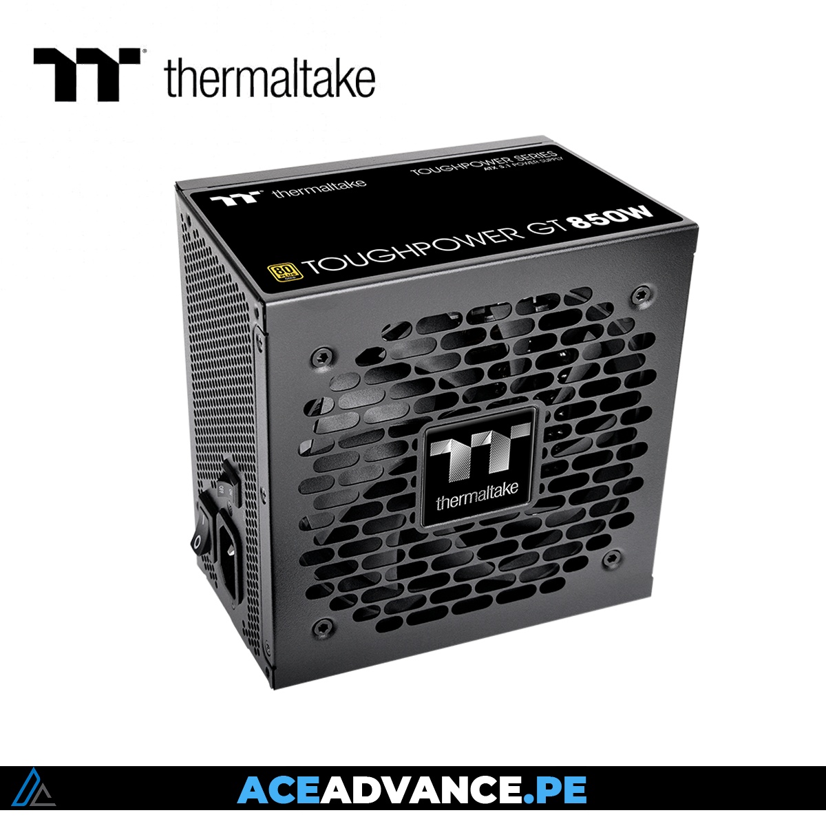 FUENTE DE PODER THERMALTAKE TOUGHPOWER GT 850W ATX 3.1 80P + GOLD FULL MODULAR