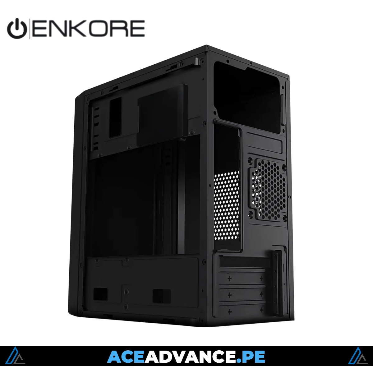 CASE FUSSION  BLACK C/ FUENTE 600W STANDARD