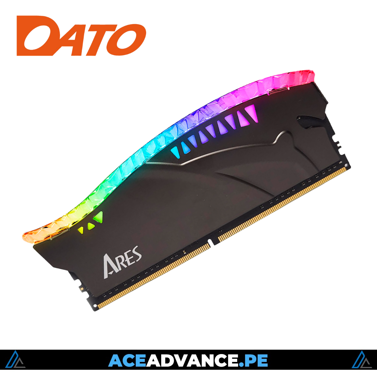 MEMORIA RAM DATO ARES ARMOR LITE BLACK RGB 16GB DDR5 6000 MHz CL34