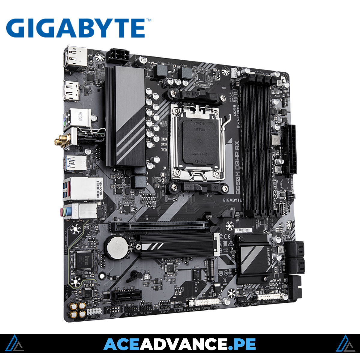 MBB, GIGABYTE, AMD AM5 B650M GIGABYTE D3HP AX