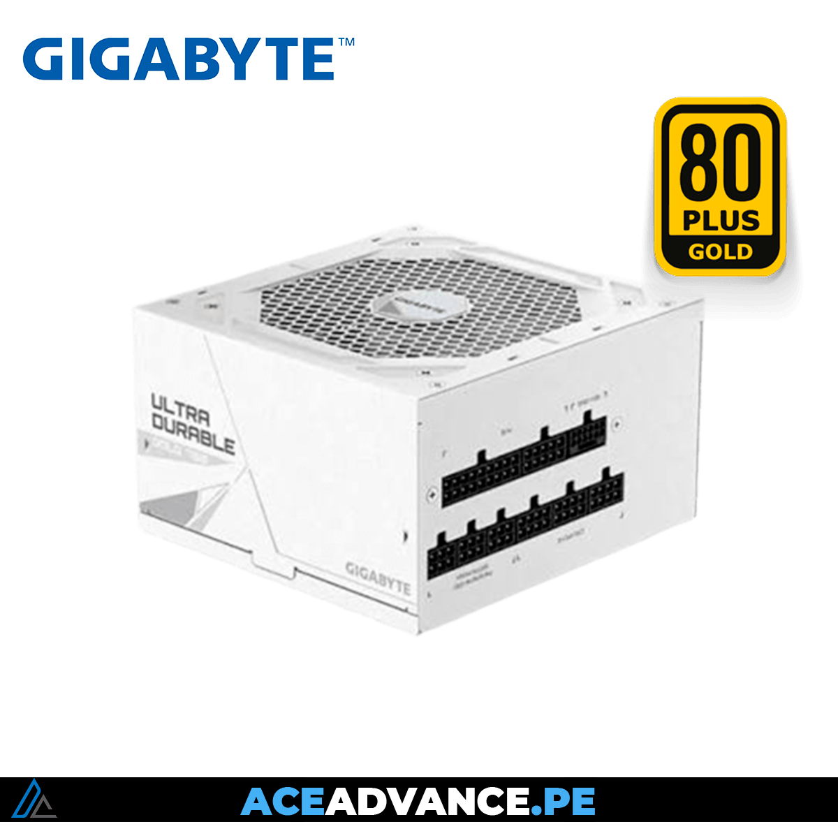 FUENTE DE PODER GIGABYTE UD750GM PG5 V2 ICE 750W 80+ GOLD FULL MODULAR