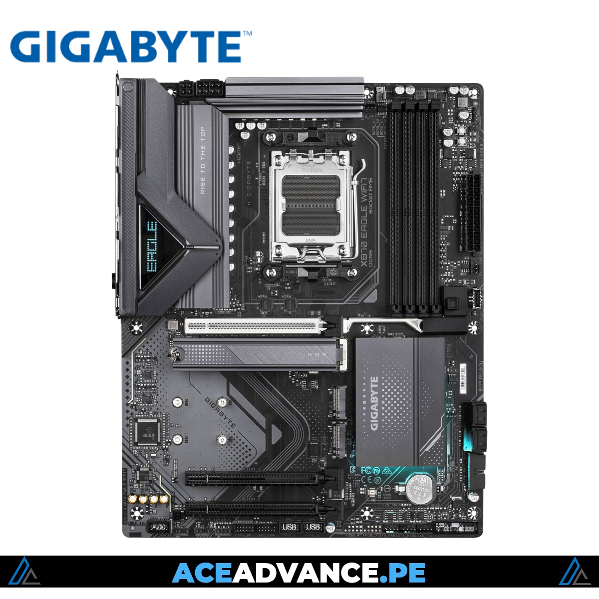 PLACA MADRE AM5 GIGABYTE X870 EAGLE WIFI7 D5 ATX