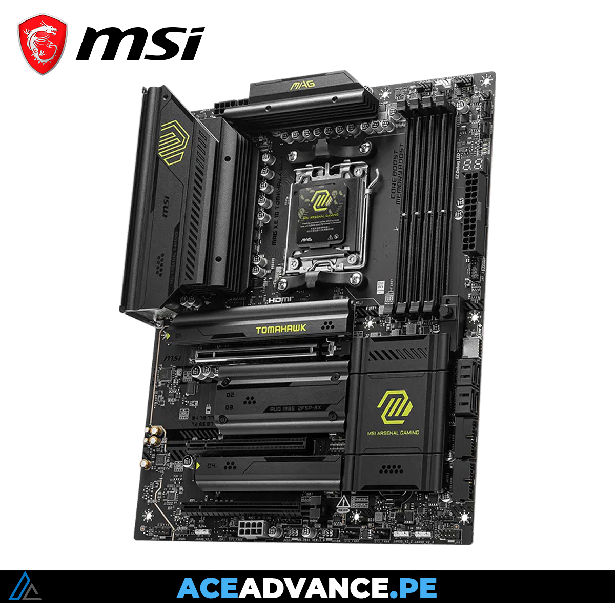 PLACA MADRE MSI MAG X870 TOMAHAWK WIFI 7 ATX PCI5.0