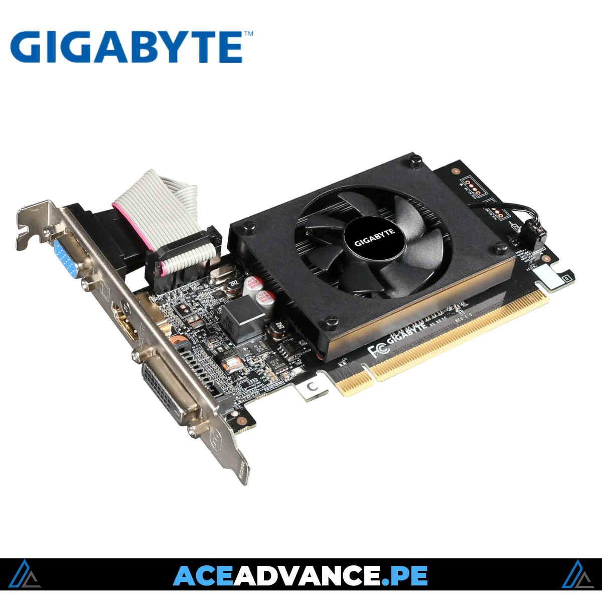 TARJETA DE VIDEO NVIDIA GEFORCE GT 710 ELSA 2GB HDMI DVI VGA