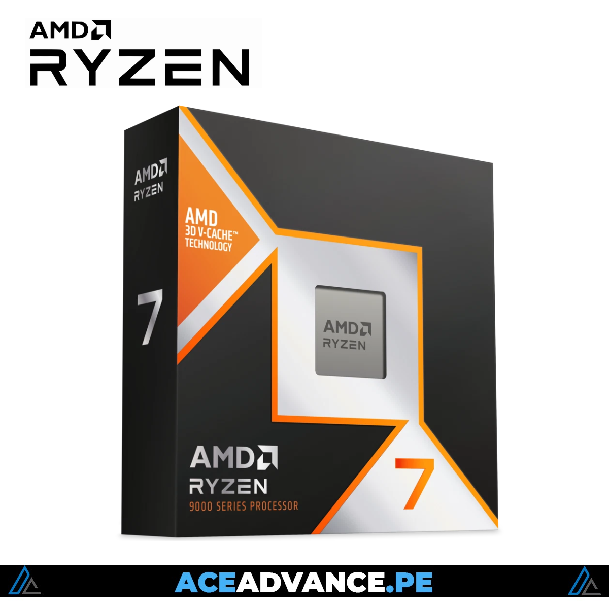 PROCESADOR AMD RYZEN 7 9800X3D, Cache 96 MB, Hasta 5.2 Ghz, AM5